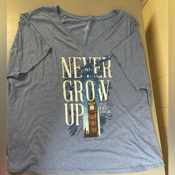 Disney Epcot World Showcase Peter Pan T-Shirt XXL - Picture 1 of 5